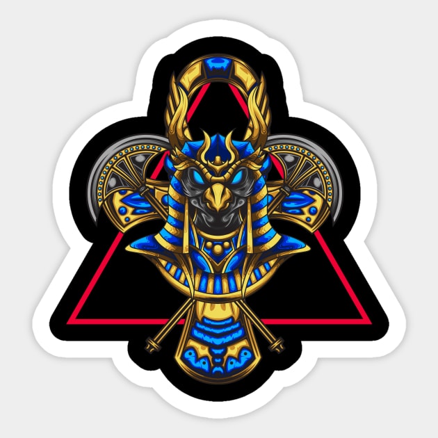 God of Ra 1.2 Sticker by Harrisaputra